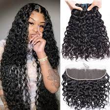 3 BUNDLES + FRONTAL (any texture any length)